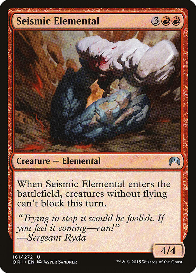 Seismic Elemental [Magic Origins] | Gamer Loot