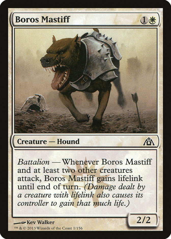 Boros Mastiff [Dragon's Maze] | Gamer Loot