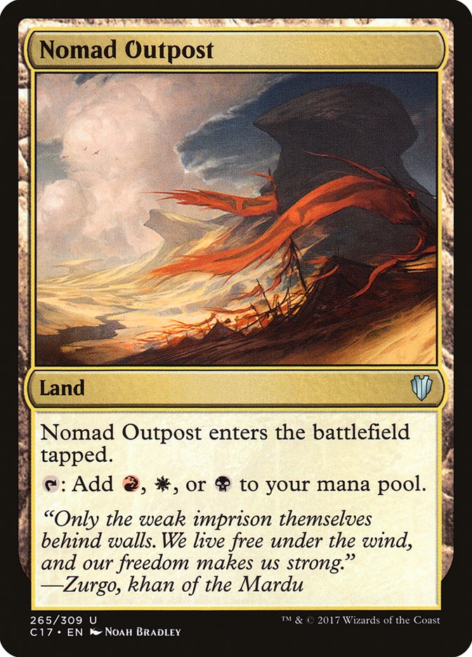 Nomad Outpost [Commander 2017] | Gamer Loot