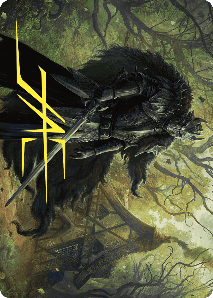 Agatha's Champion Art Card (Gold-Stamped Signature) [Wilds of Eldraine Art Series] | Gamer Loot