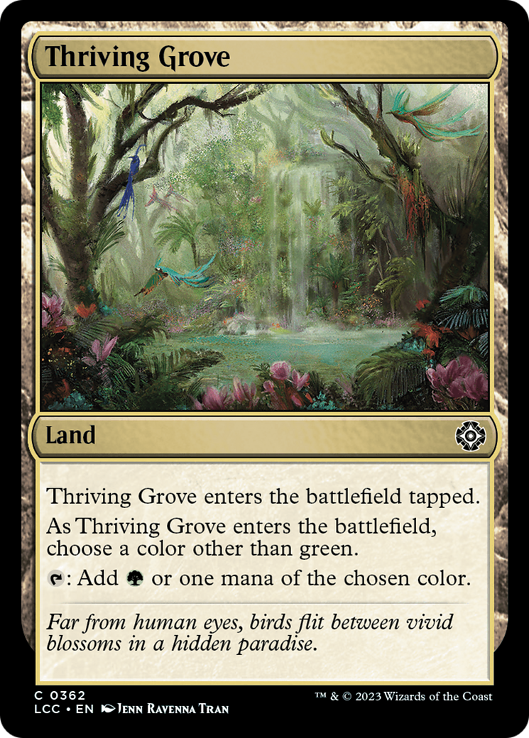 Thriving Grove [The Lost Caverns of Ixalan Commander] | Gamer Loot