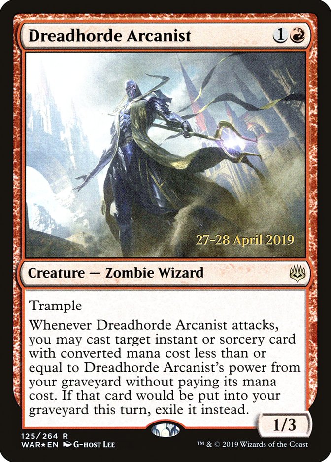 Dreadhorde Arcanist  [War of the Spark Prerelease Promos] | Gamer Loot