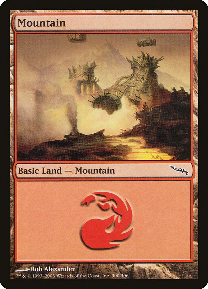 Mountain (300) [Mirrodin] | Gamer Loot