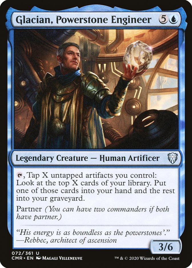 Glacian, Powerstone Engineer [Commander Legends] | Gamer Loot