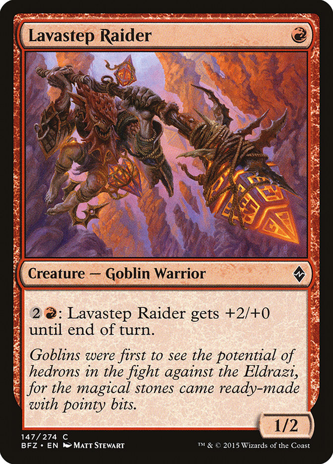 Lavastep Raider [Battle for Zendikar] | Gamer Loot