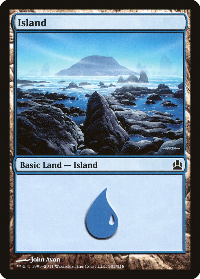 Island (305) [Commander 2011] | Gamer Loot