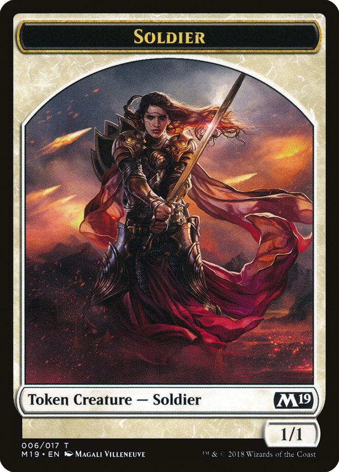 Soldier [Core Set 2019 Tokens] | Gamer Loot