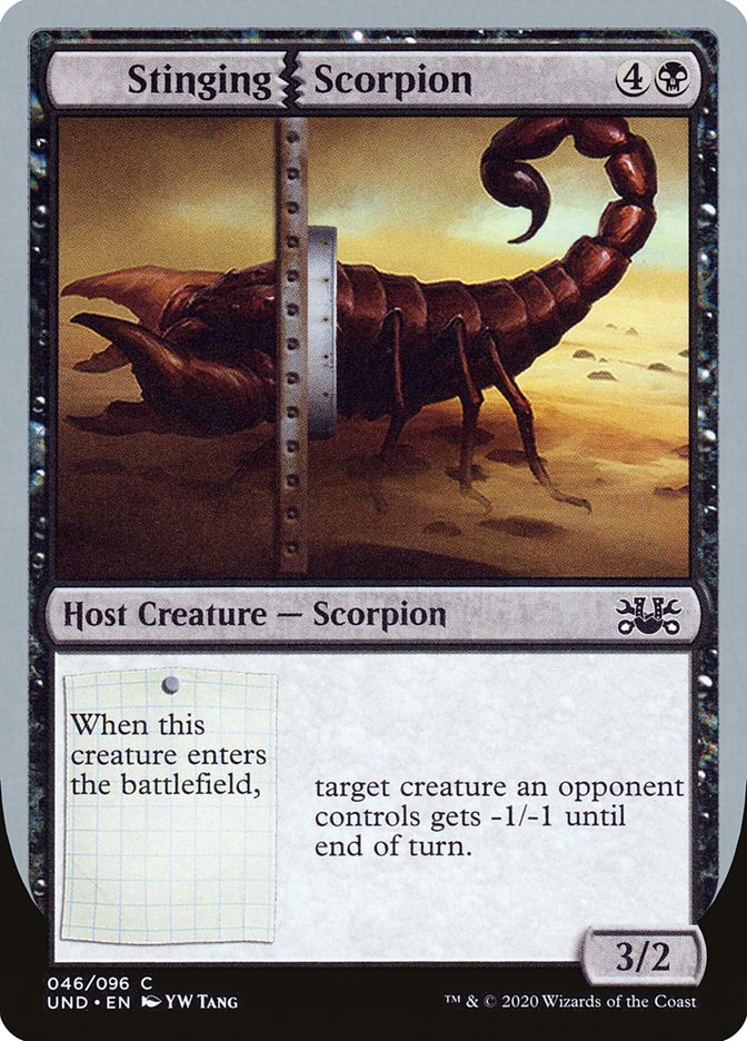 Stinging Scorpion [Unsanctioned] | Gamer Loot
