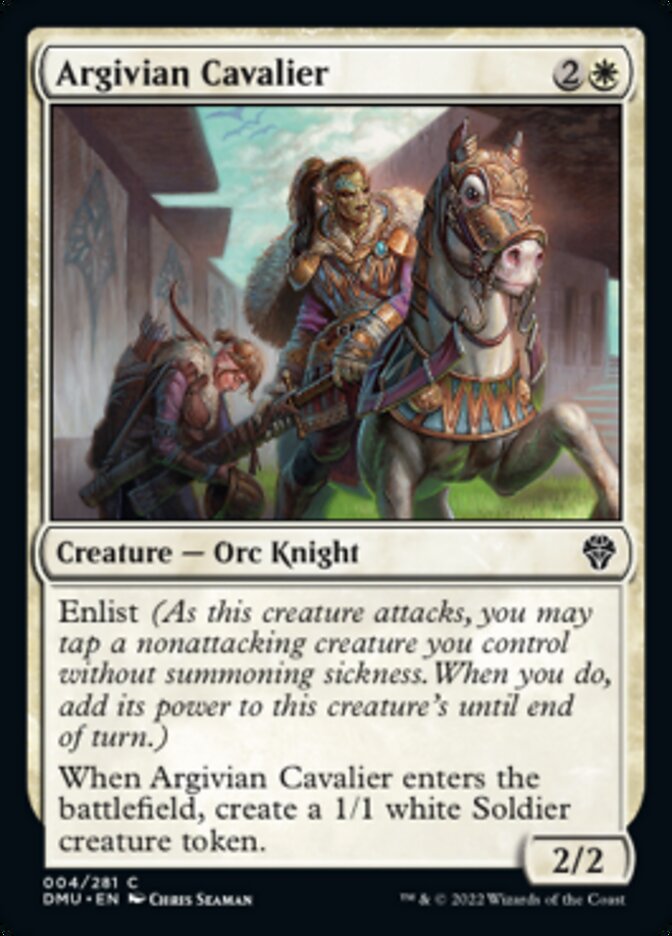 Argivian Cavalier [Dominaria United] | Gamer Loot