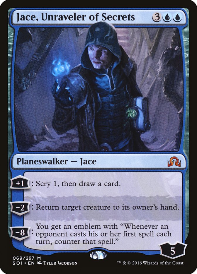 Jace, Unraveler of Secrets [Shadows over Innistrad] | Gamer Loot