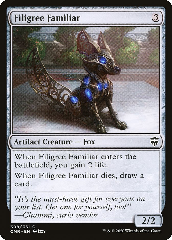 Filigree Familiar [Commander Legends] | Gamer Loot