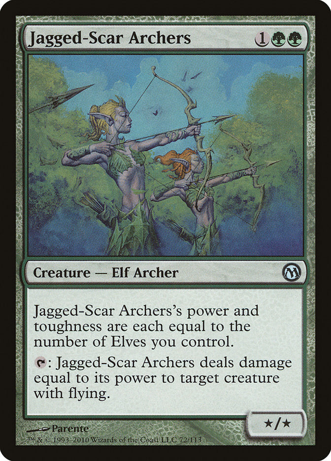 Jagged-Scar Archers [Duels of the Planeswalkers] | Gamer Loot