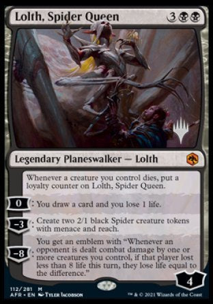 Lolth, Spider Queen (Promo Pack) [Dungeons & Dragons: Adventures in the Forgotten Realms Promos] | Gamer Loot