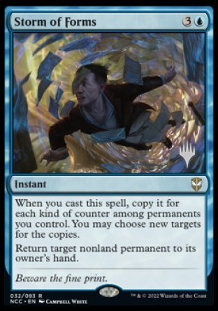 Storm of Forms (Promo Pack) [Streets of New Capenna Commander Promos] | Gamer Loot