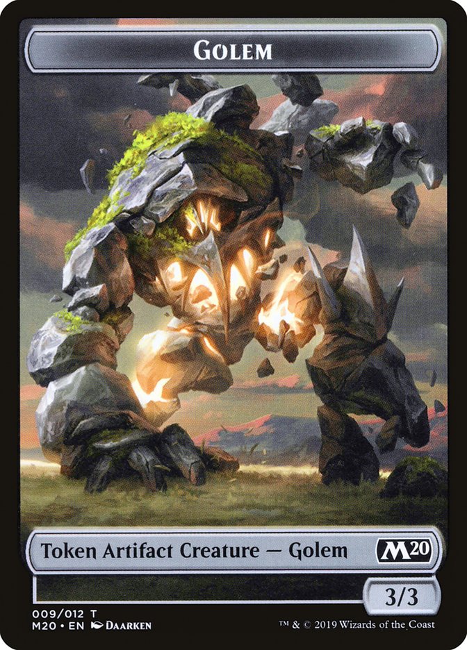 Golem [Core Set 2020 Tokens] | Gamer Loot