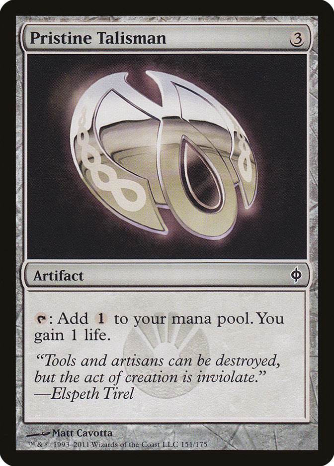 Pristine Talisman [New Phyrexia] | Gamer Loot