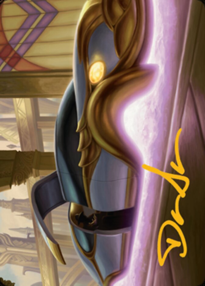 Mysterious Limousine Art Card (Gold-Stamped Signature) [Streets of New Capenna Art Series] | Gamer Loot