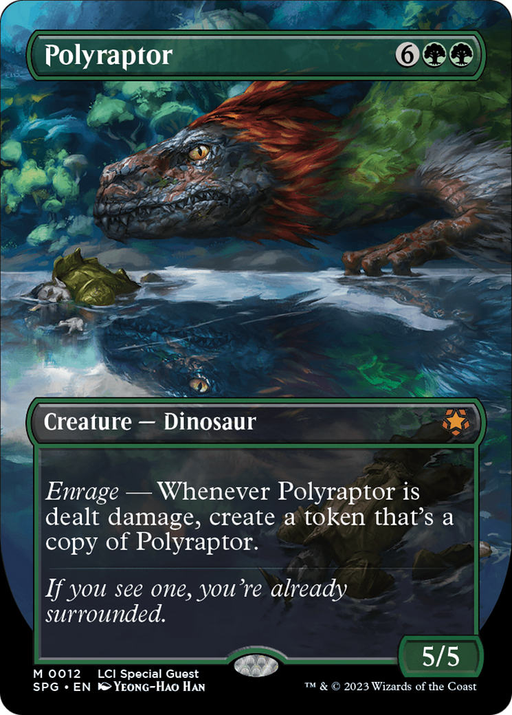 Polyraptor (Borderless) [The Lost Caverns of Ixalan Special Guests] | Gamer Loot