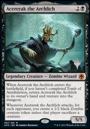 Acererak the Archlich (Promo Pack) [Dungeons & Dragons: Adventures in the Forgotten Realms Promos] | Gamer Loot