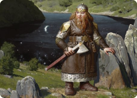 Mirrormere Guardian Art Card [The Lord of the Rings: Tales of Middle-earth Art Series] | Gamer Loot