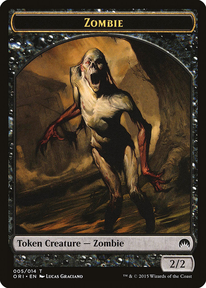 Zombie [Magic Origins Tokens] | Gamer Loot