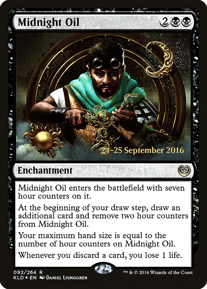 Midnight Oil  [Kaladesh Prerelease Promos] | Gamer Loot