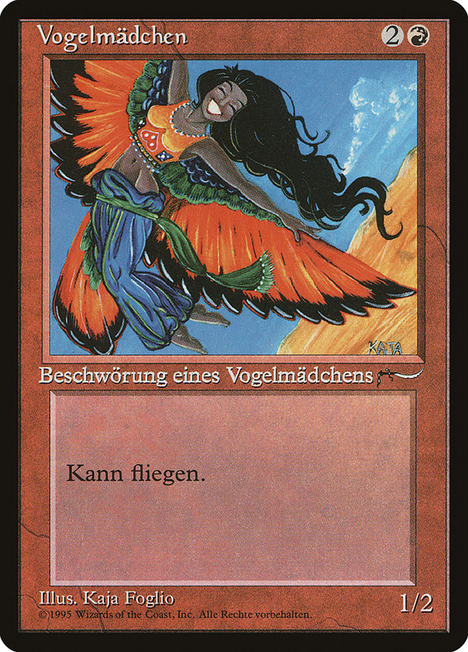 Bird Maiden (German) - "Vogelmadchen" [Renaissance] | Gamer Loot