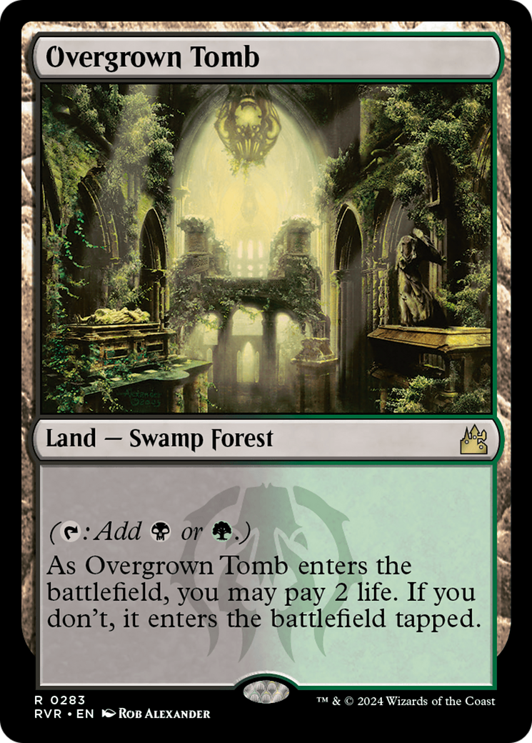 Overgrown Tomb [Ravnica Remastered] | Gamer Loot