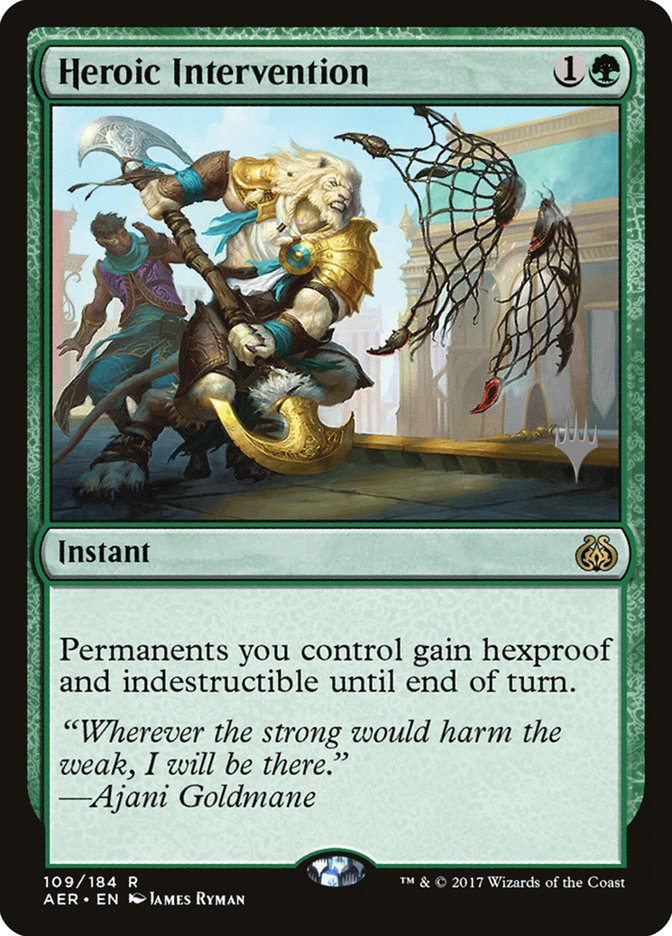 Heroic Intervention (Promo Pack) [Aether Revolt Promos] | Gamer Loot