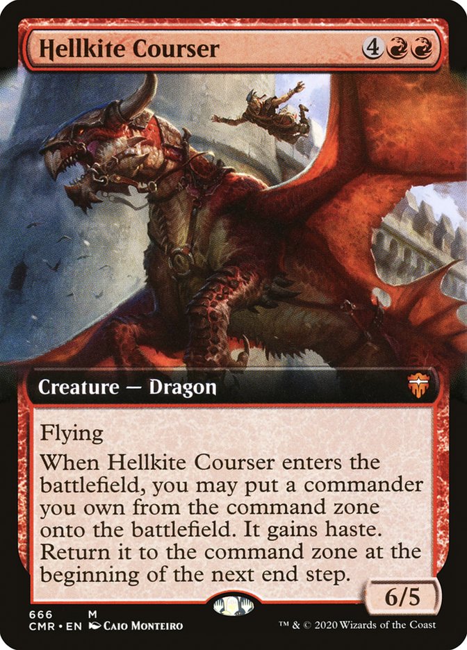 Hellkite Courser (Extended) [Commander Legends] | Gamer Loot