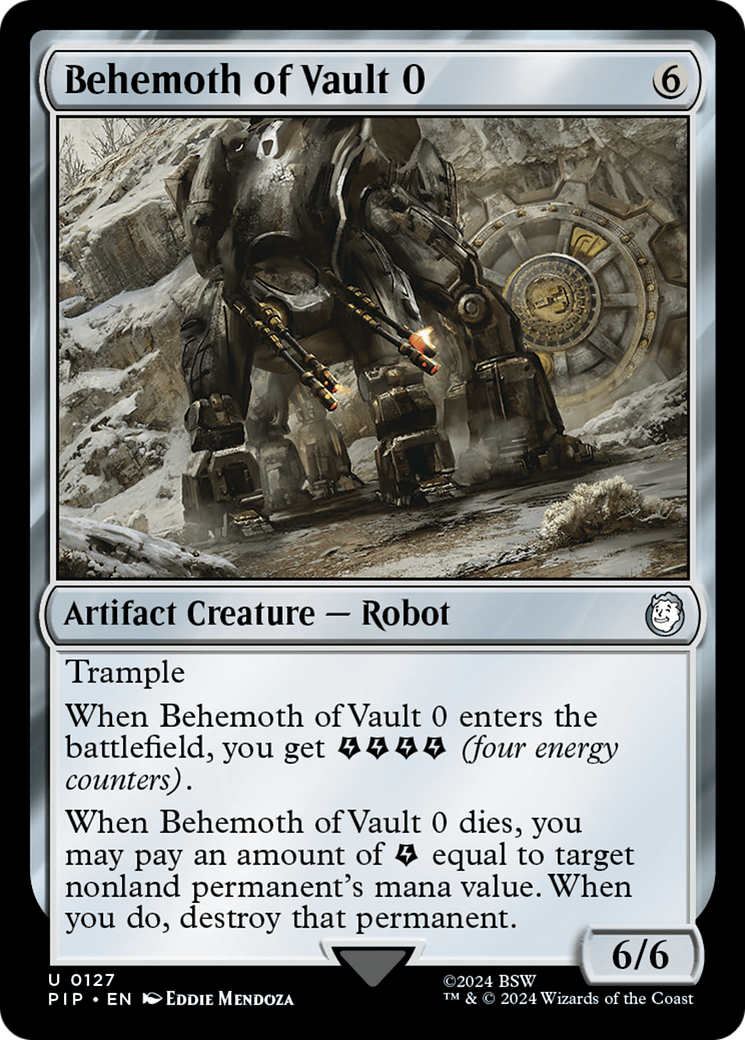 Behemoth of Vault 0 [Fallout] | Gamer Loot
