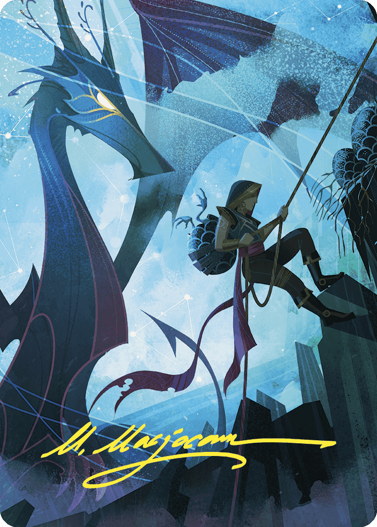 Hatching Plans Art Card (Gold-Stamped Signature) [Wilds of Eldraine Art Series] | Gamer Loot