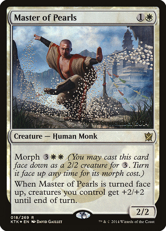 Master of Pearls  [Khans of Tarkir Prerelease Promos] | Gamer Loot