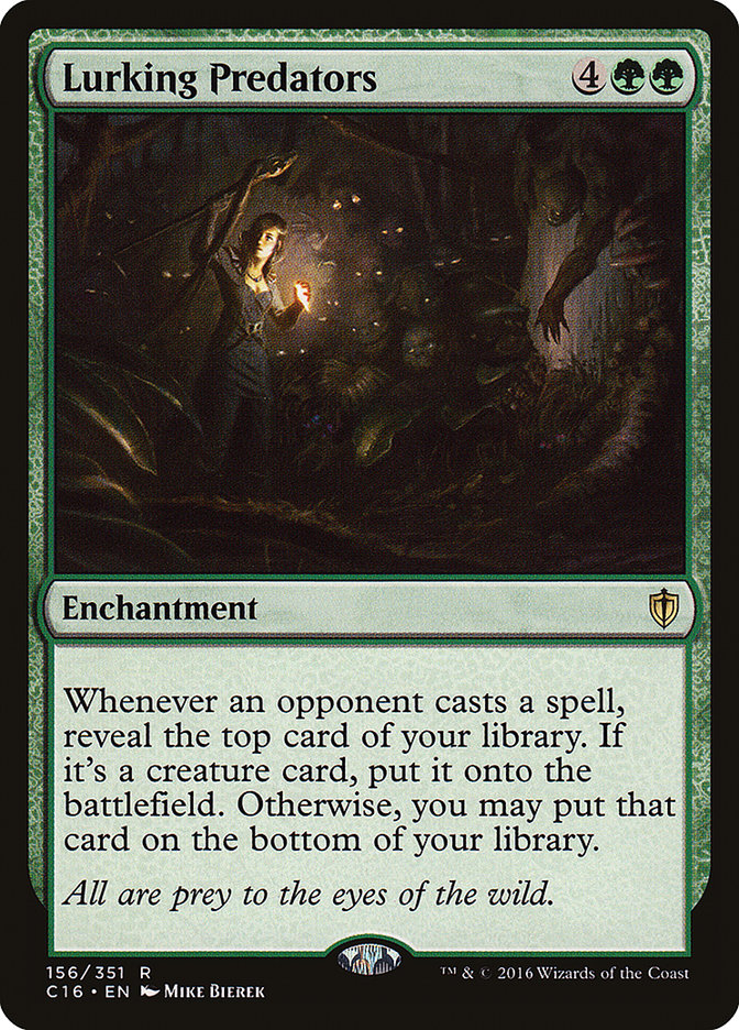 Lurking Predators [Commander 2016] | Gamer Loot
