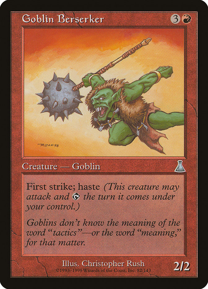 Goblin Berserker [Urza's Destiny] | Gamer Loot