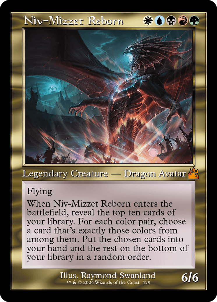 Niv-Mizzet Reborn (Retro Frame) [Ravnica Remastered] | Gamer Loot