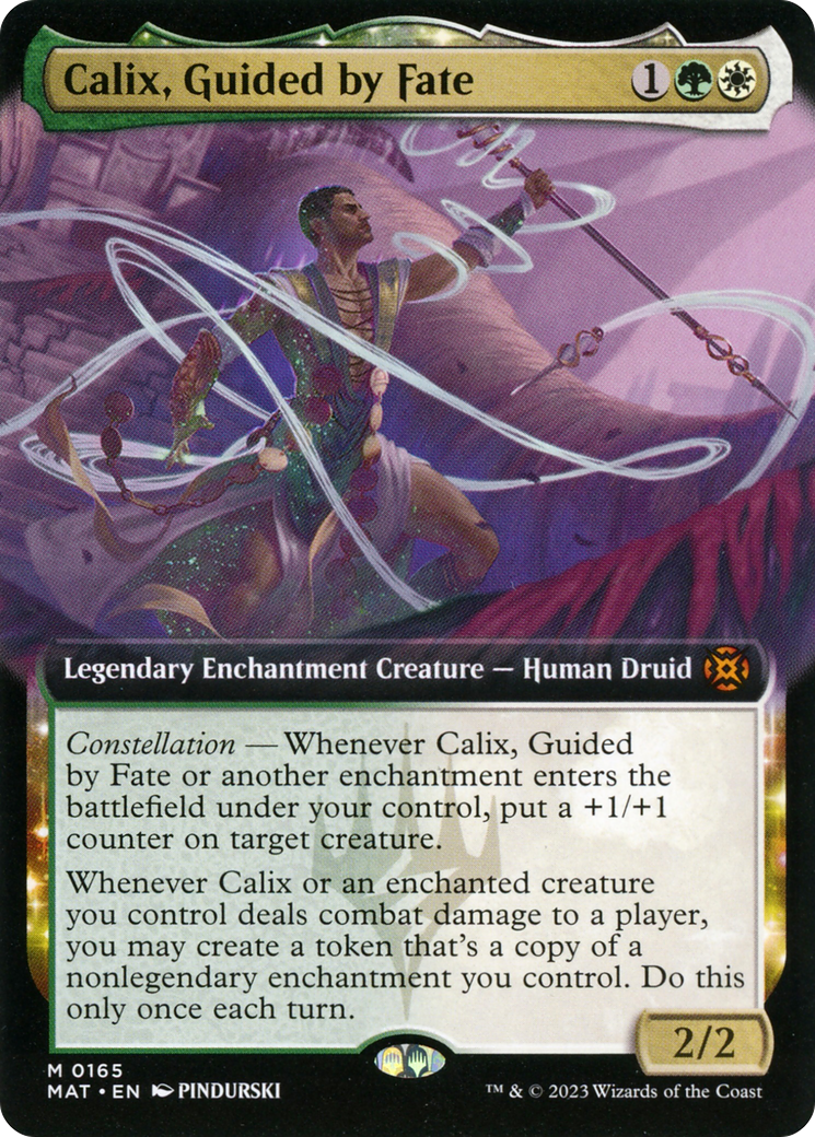 Calix, Guided by Fate (Extended Art) [March of the Machine: The Aftermath] | Gamer Loot