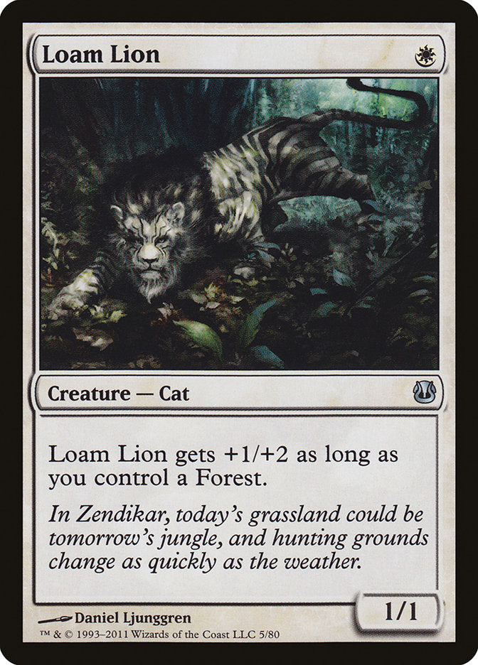 Loam Lion [Duel Decks: Ajani vs. Nicol Bolas] | Gamer Loot