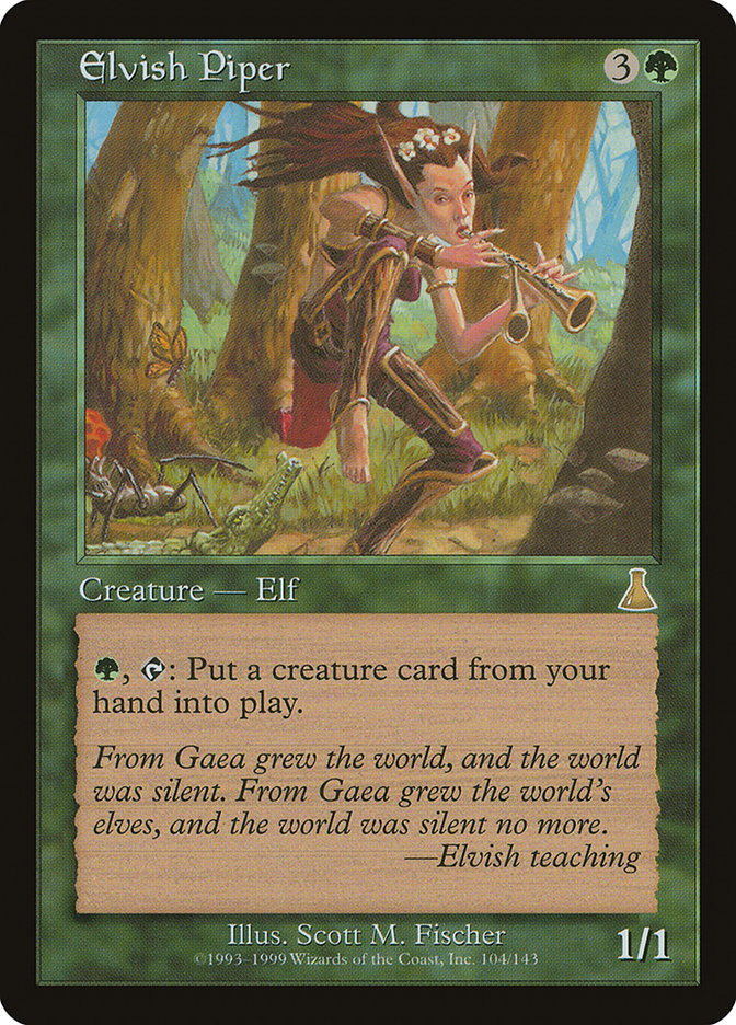 Elvish Piper [Urza's Destiny] | Gamer Loot