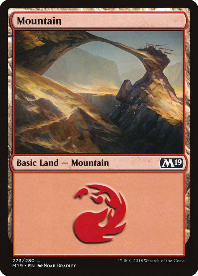 Mountain (273) [Core Set 2019] | Gamer Loot