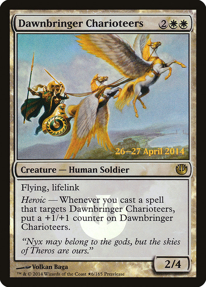 Dawnbringer Charioteers  [Journey into Nyx Prerelease Promos] | Gamer Loot