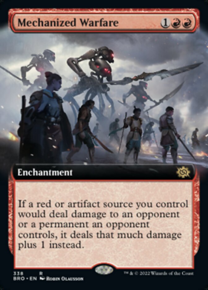 Mechanized Warfare (Extended Art) [The Brothers' War] | Gamer Loot