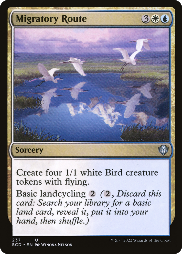 Migratory Route [Starter Commander Decks] | Gamer Loot