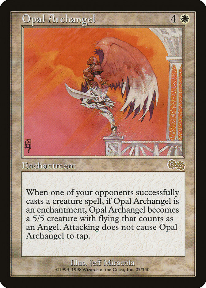 Opal Archangel [Urza's Saga] | Gamer Loot