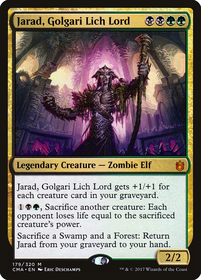 Jarad, Golgari Lich Lord [Commander Anthology] | Gamer Loot