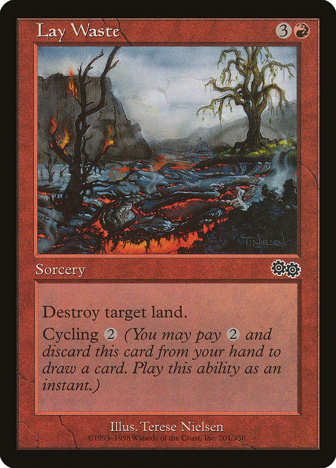 Lay Waste [Urza's Saga] | Gamer Loot