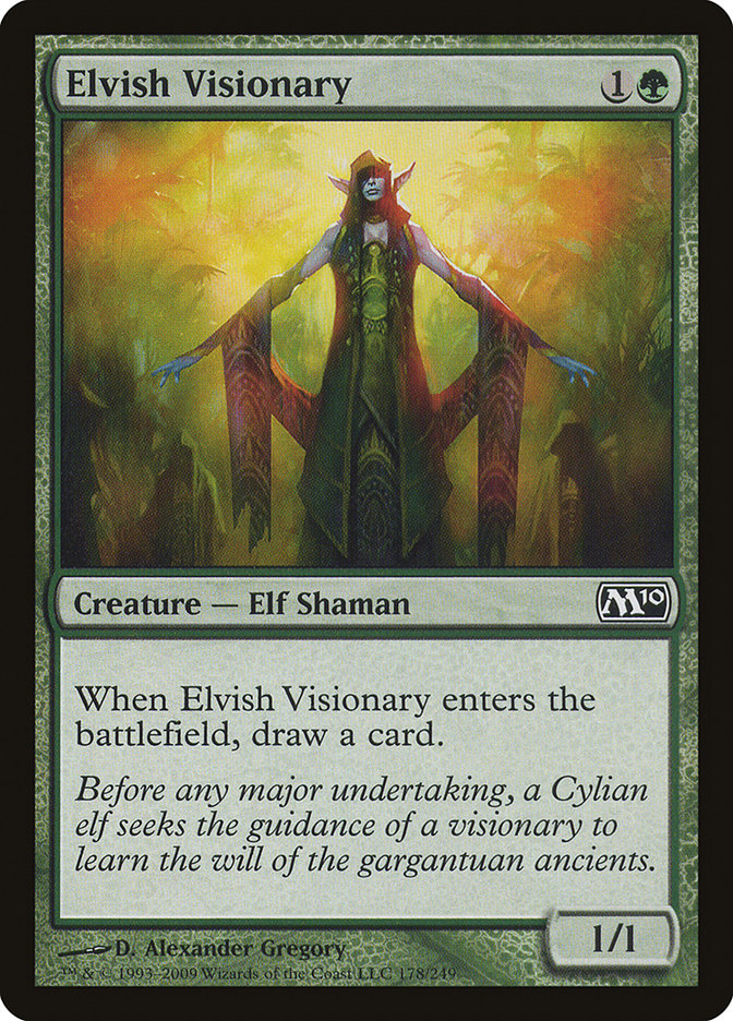 Elvish Visionary [Magic 2010] | Gamer Loot