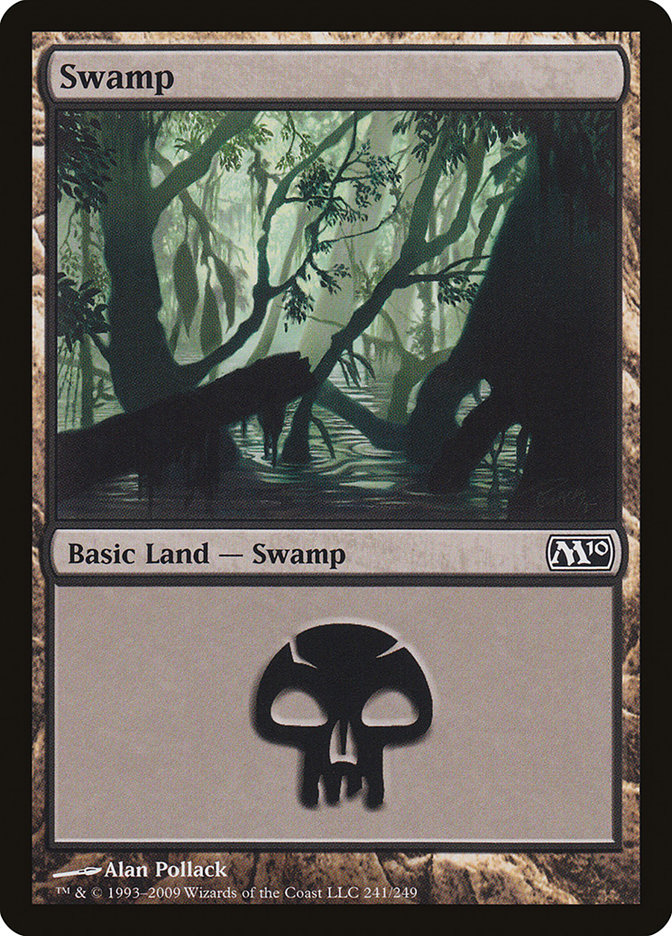 Swamp (241) [Magic 2010] | Gamer Loot