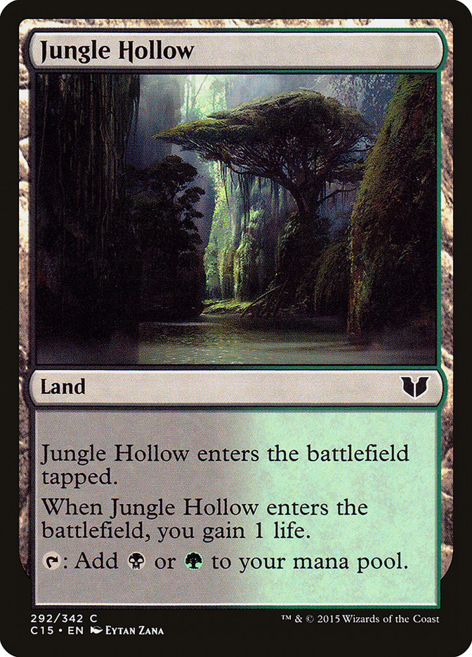 Jungle Hollow [Commander 2015] | Gamer Loot