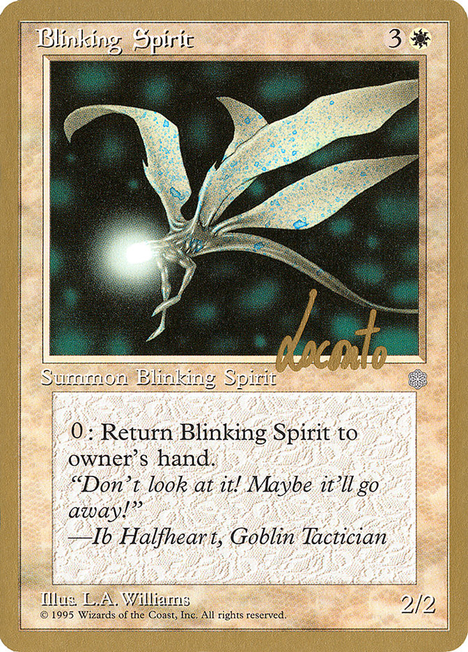 Blinking Spirit (Michael Loconto) [Pro Tour Collector Set] | Gamer Loot